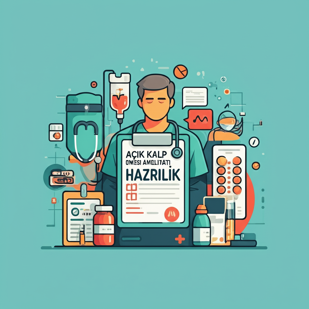 Açık kalp ameliyatı öncesi neler yapılmalı?