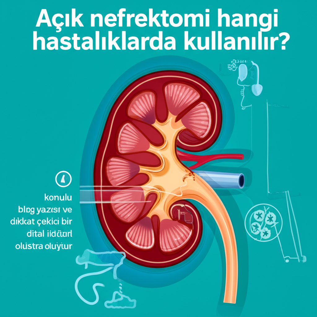 Açık nefrektomi hangi hastalıklarda kullanılır?