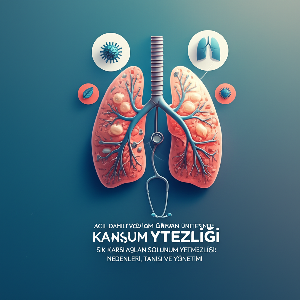 Acil Dahili Yoğun Bakım Ünitesinde Sık Karşılaşılan Solunum Yetmezliği: Nedenleri, Tanısı ve Yönetimi