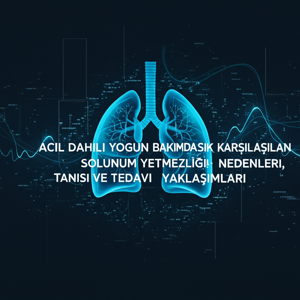 Acil Dahili Yoğun Bakımda Sık Karşılaşılan Solunum Yetmezliği: Nedenleri, Tanısı ve Tedavi Yaklaşımları