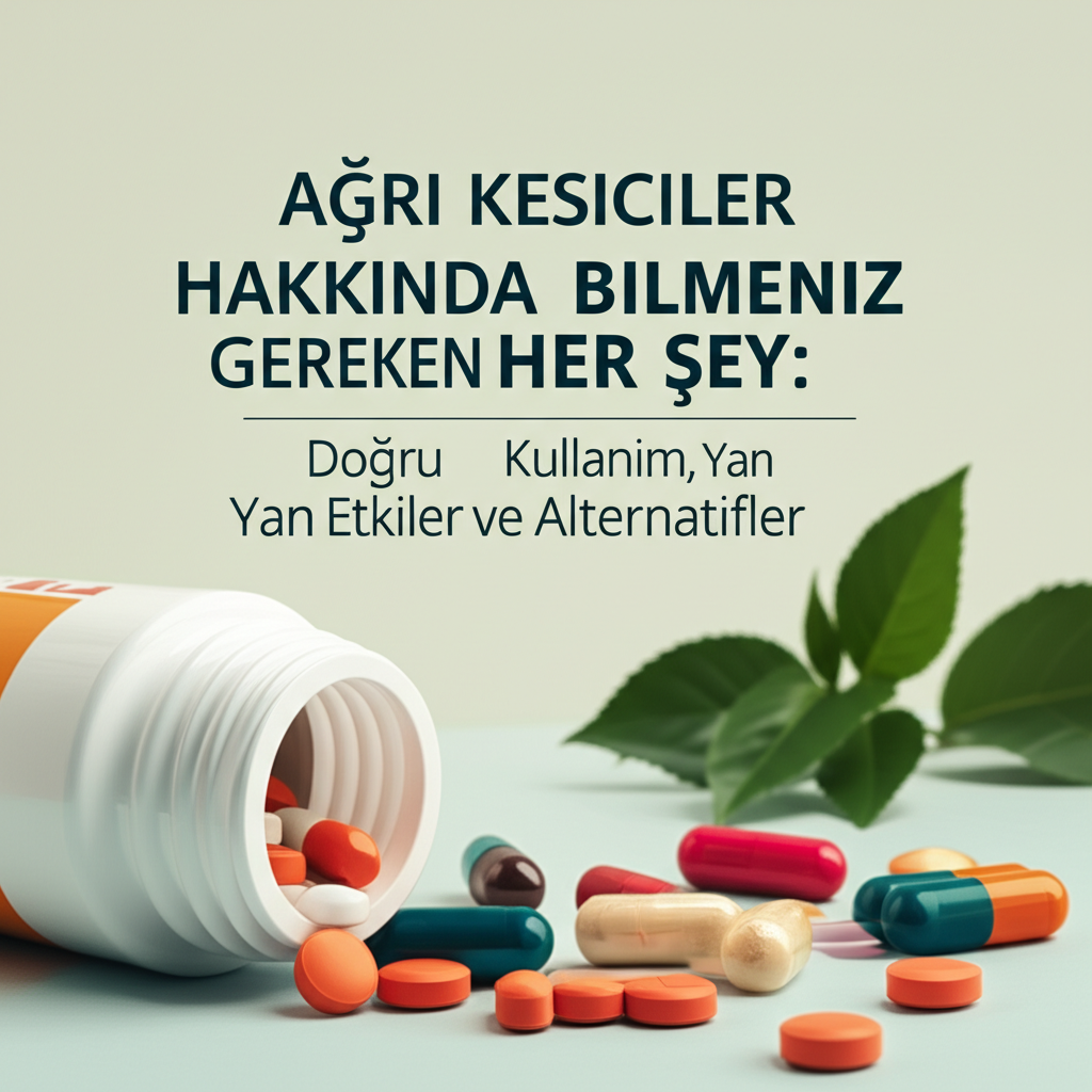 Ağrı Kesiciler Hakkında Bilmeniz Gereken Her Şey: Doğru Kullanım, Yan Etkiler ve Alternatifler