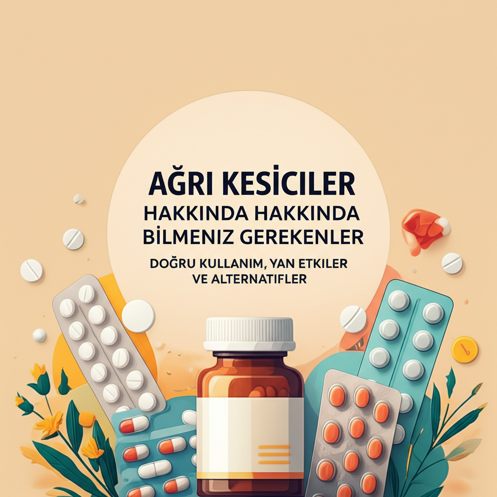 Ağrı Kesiciler Hakkında Bilmeniz Gerekenler: Doğru Kullanım, Yan Etkiler ve Alternatifler