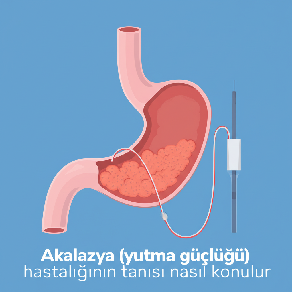 Akalazya (yutma güçlüğü) hastalığının tanısı nasıl konulur?