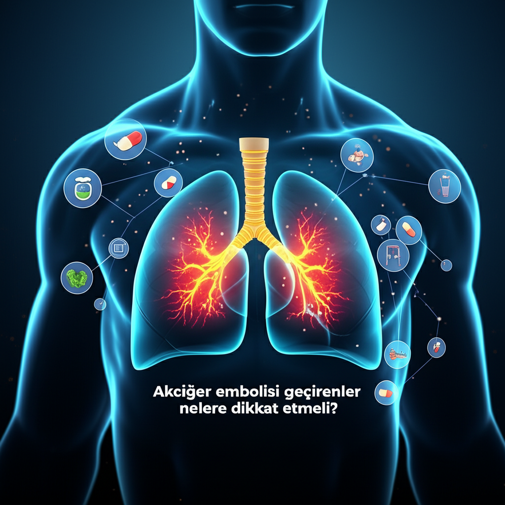 Akciğer embolisi geçirenler nelere dikkat etmeli? 
