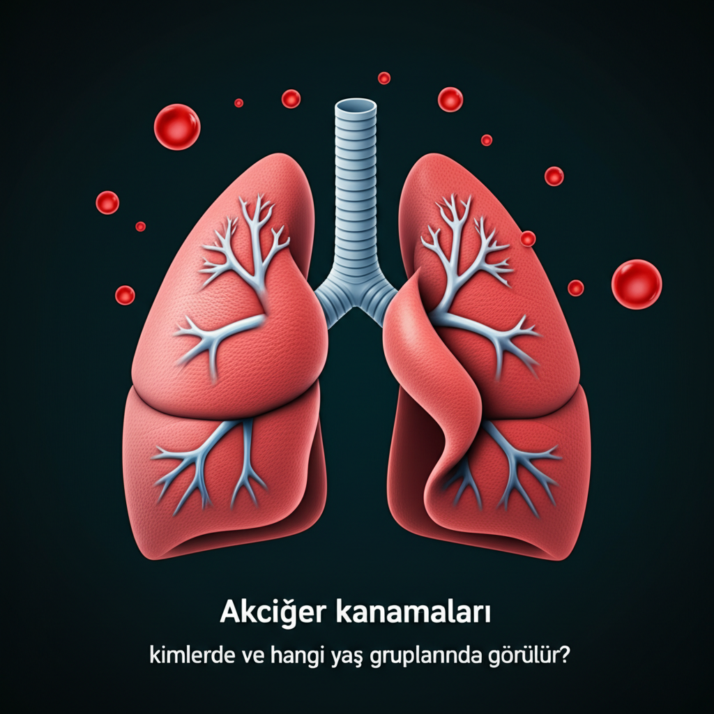 Akciğer kanamaları kimlerde ve hangi yaş gruplarında görülür?