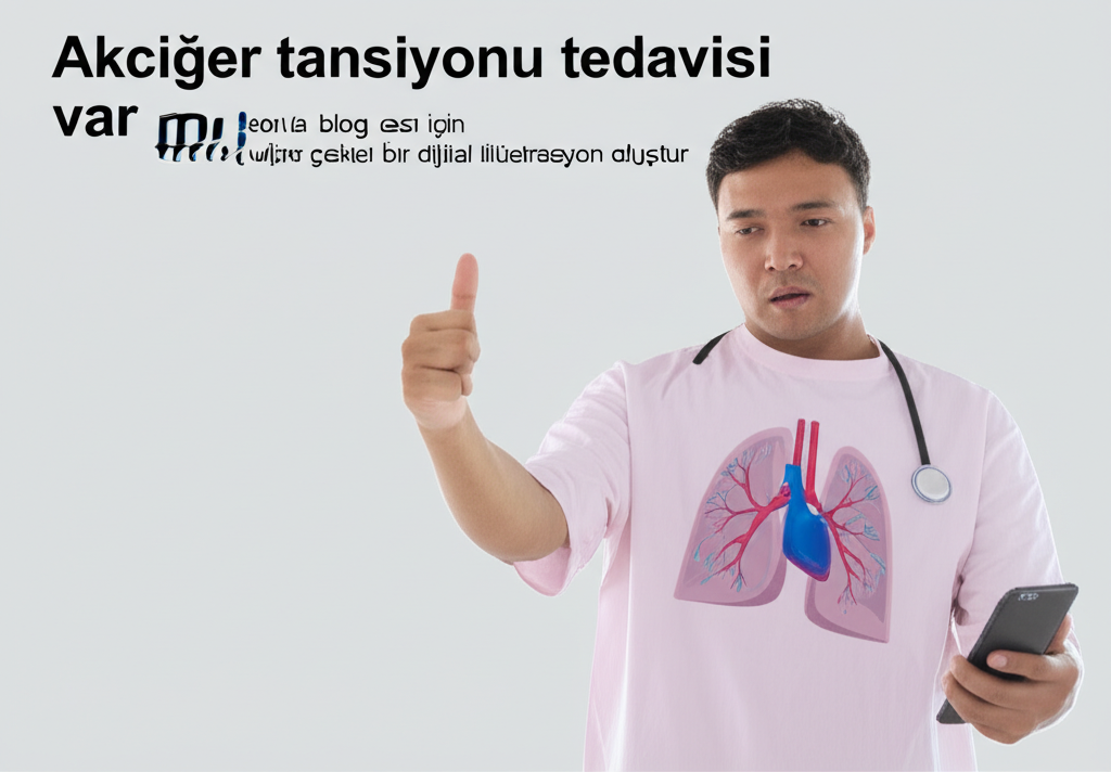 Akciğer tansiyonu tedavisi var mı?