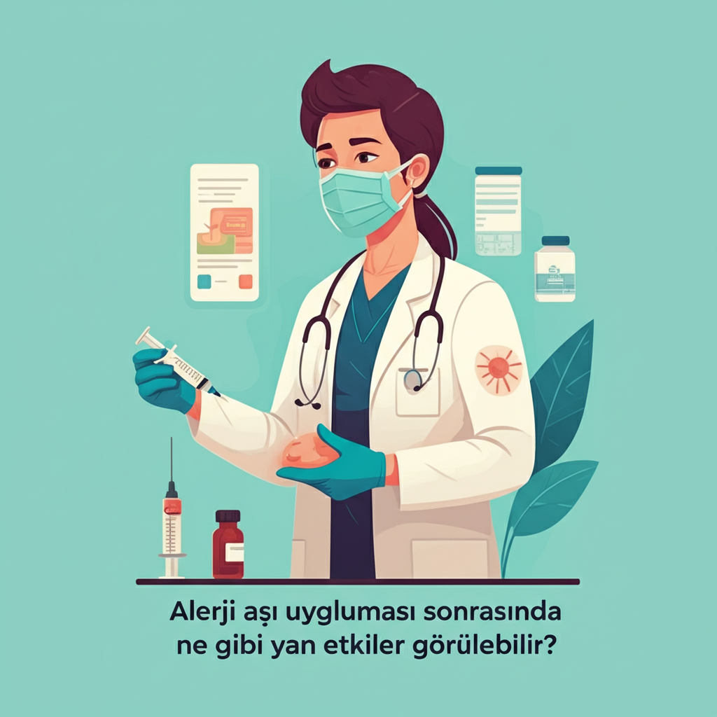 Alerji aşı uygulaması sonrasında ne gibi yan etkiler görülebilir?