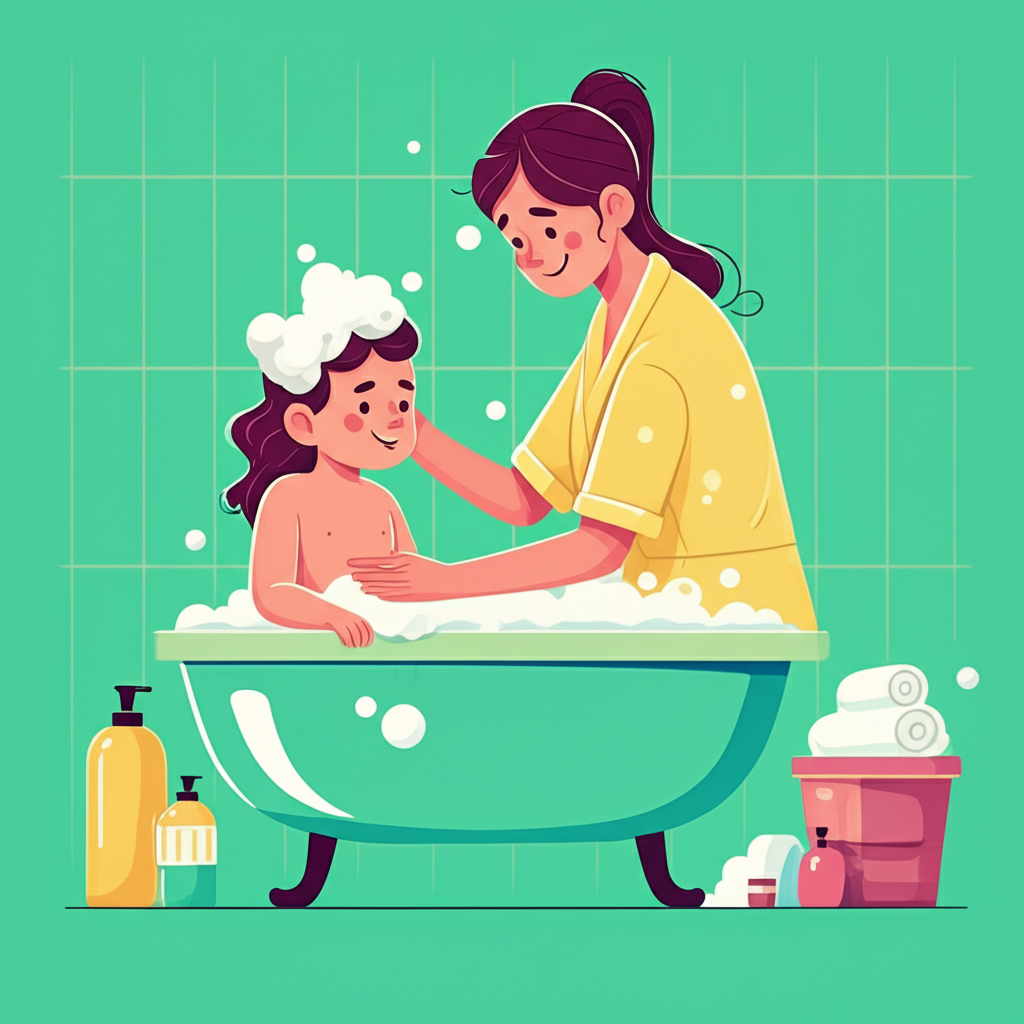 Altıncı hastalık sırasında çocuğa banyo yaptırılır mı?