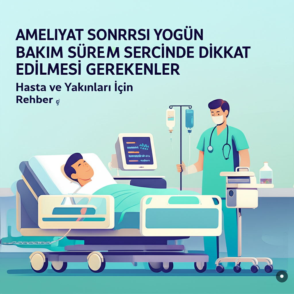 Ameliyat Sonrası Yoğun Bakım Sürecinde Dikkat Edilmesi Gerekenler: Hasta ve Yakınları İçin Kapsamlı Rehber