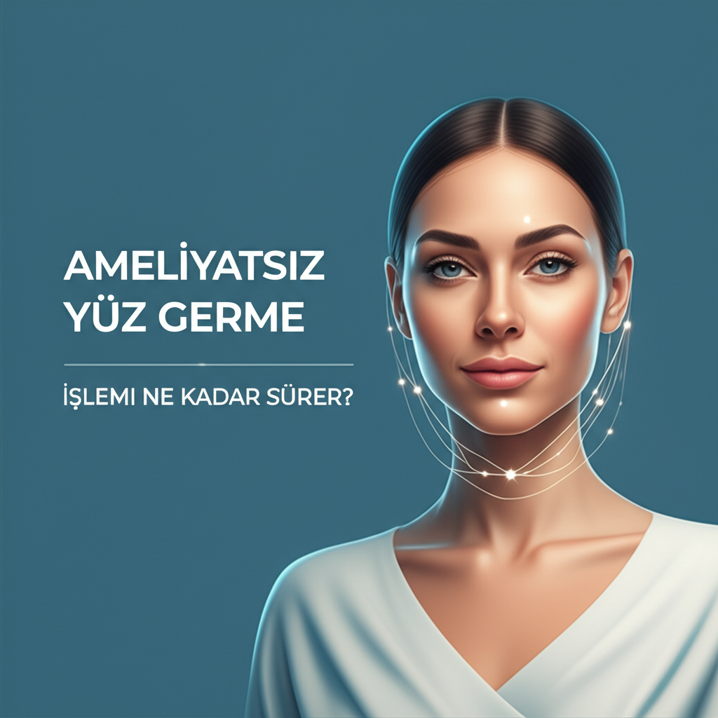 Ameliyatsız yüz germe  İşlemi ne kadar sürer?