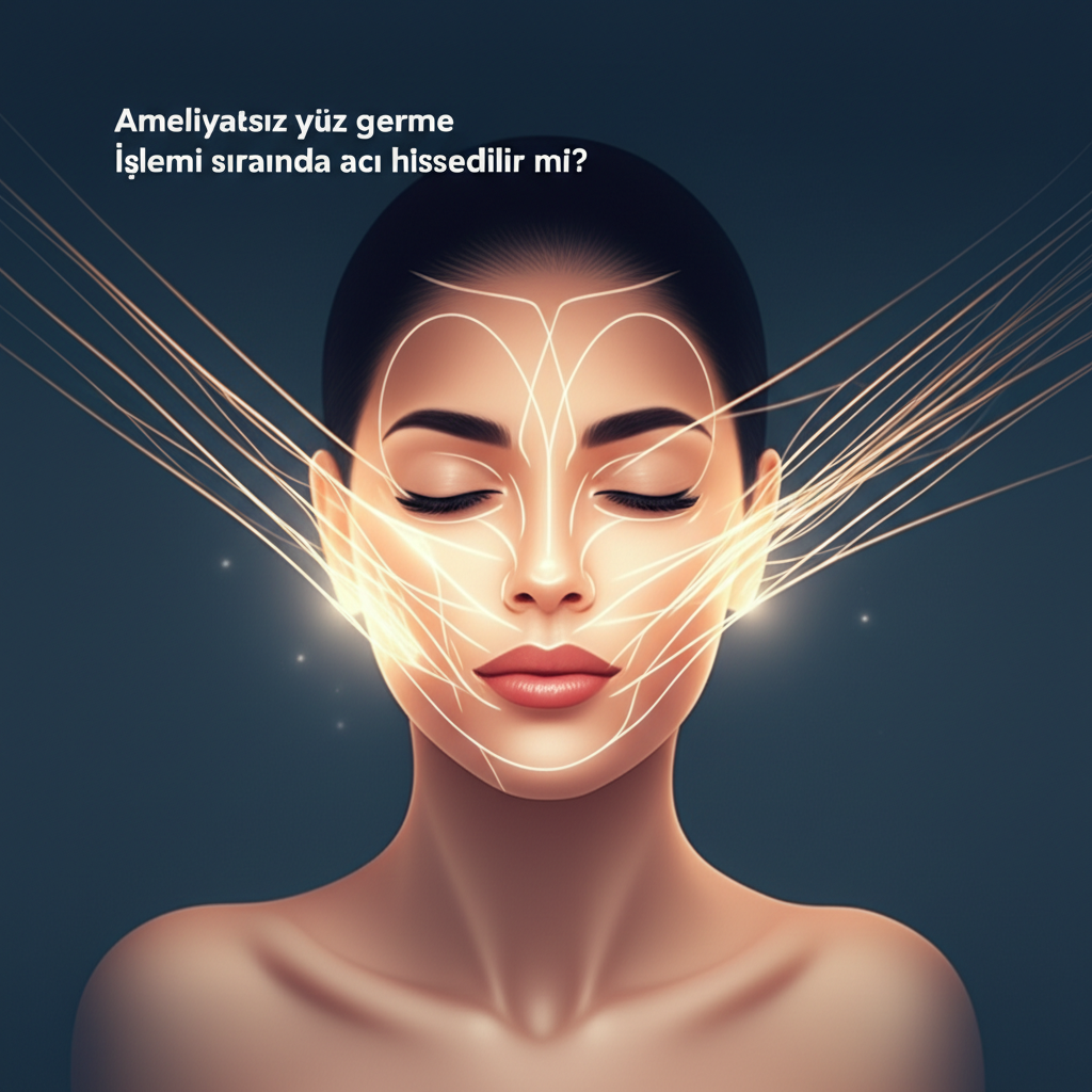 Ameliyatsız yüz germe İşlemi sırasında acı hissedilir mi?