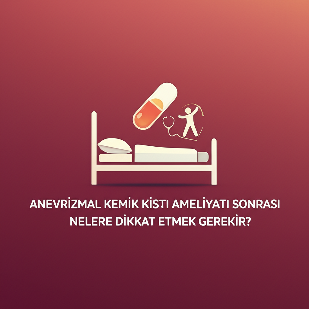 Anevrizmal kemik kisti ameliyatı sonrası nelere dikkat etmek gerekir?