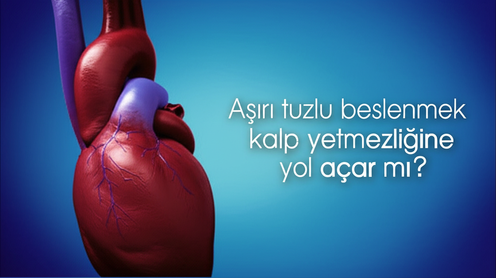 Aşırı tuzlu beslenmek kalp yetmezliğine yol açar mı?