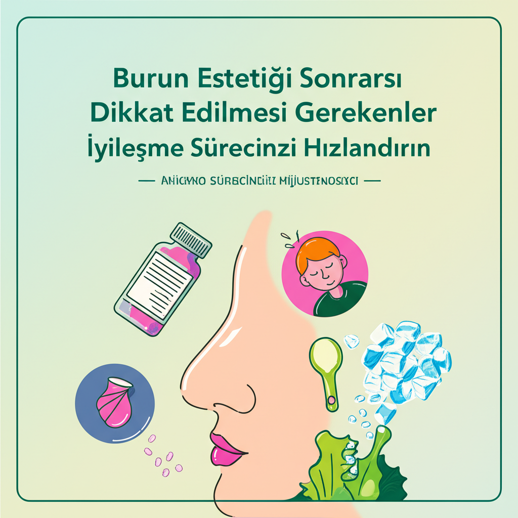 Burun Estetiği Sonrası Dikkat Edilmesi Gerekenler: İyileşme Sürecinizi Hızlandırın