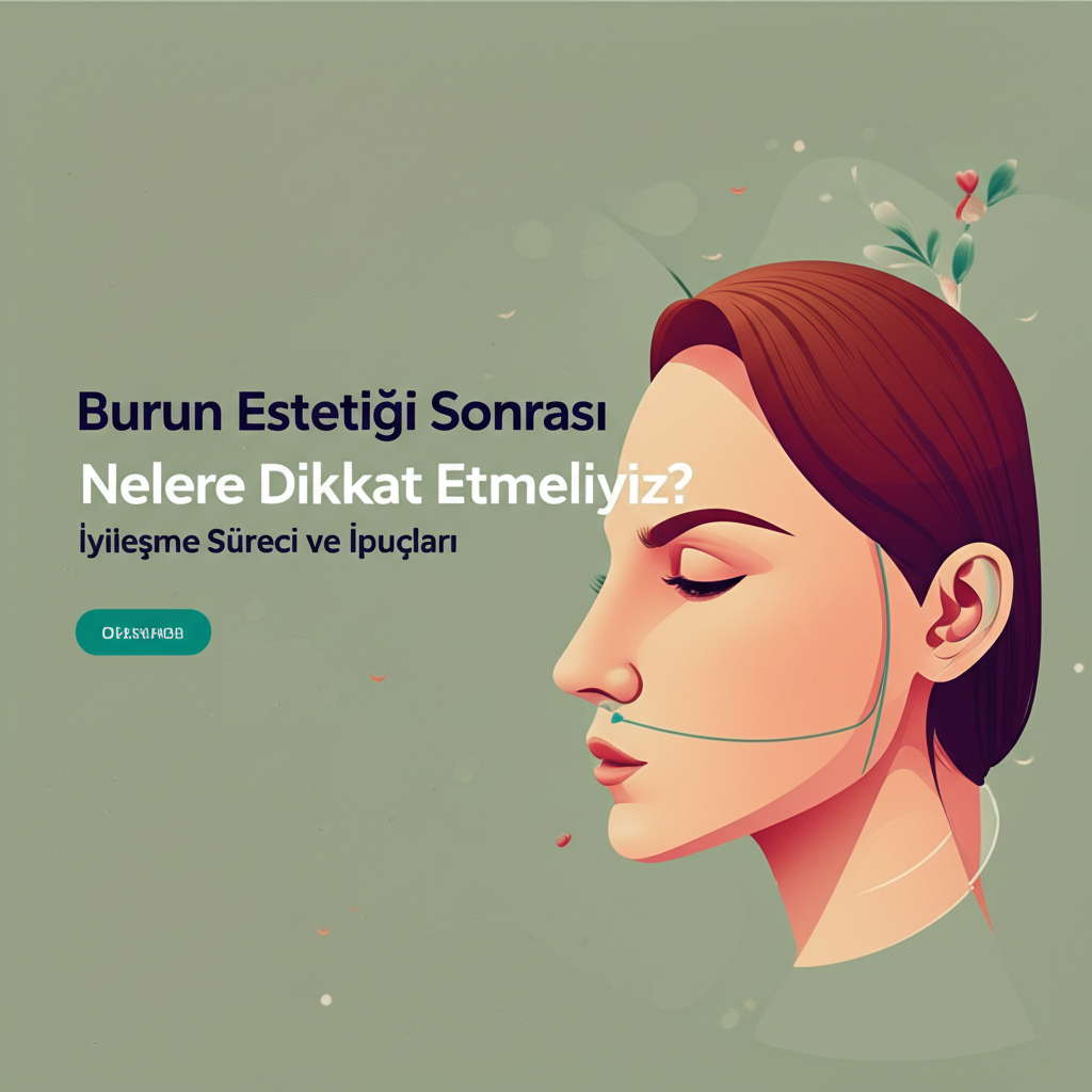Burun Estetiği Sonrası Nelere Dikkat Etmeliyiz? İyileşme Süreci ve İpuçları