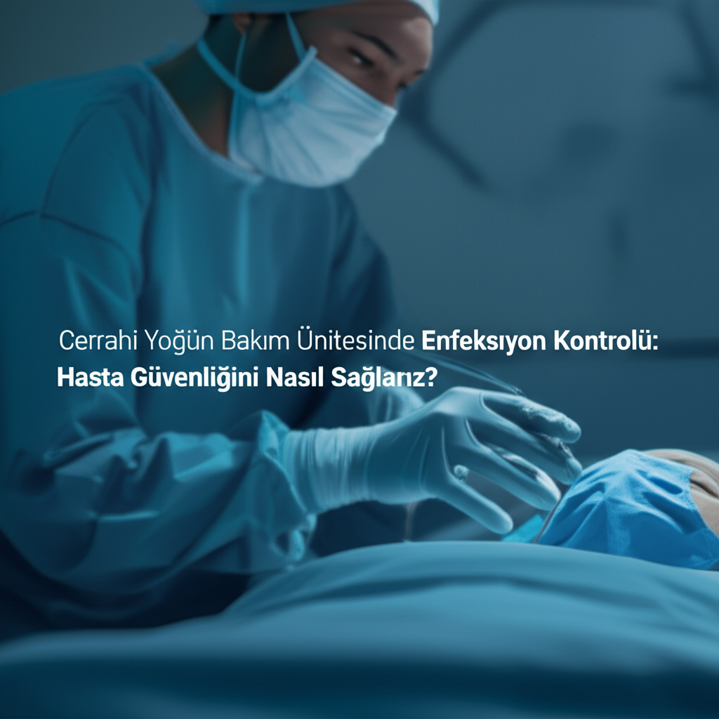 Cerrahi Yoğun Bakım Ünitesinde Enfeksiyon Kontrolü: Hasta Güvenliğini Nasıl Sağlarız?