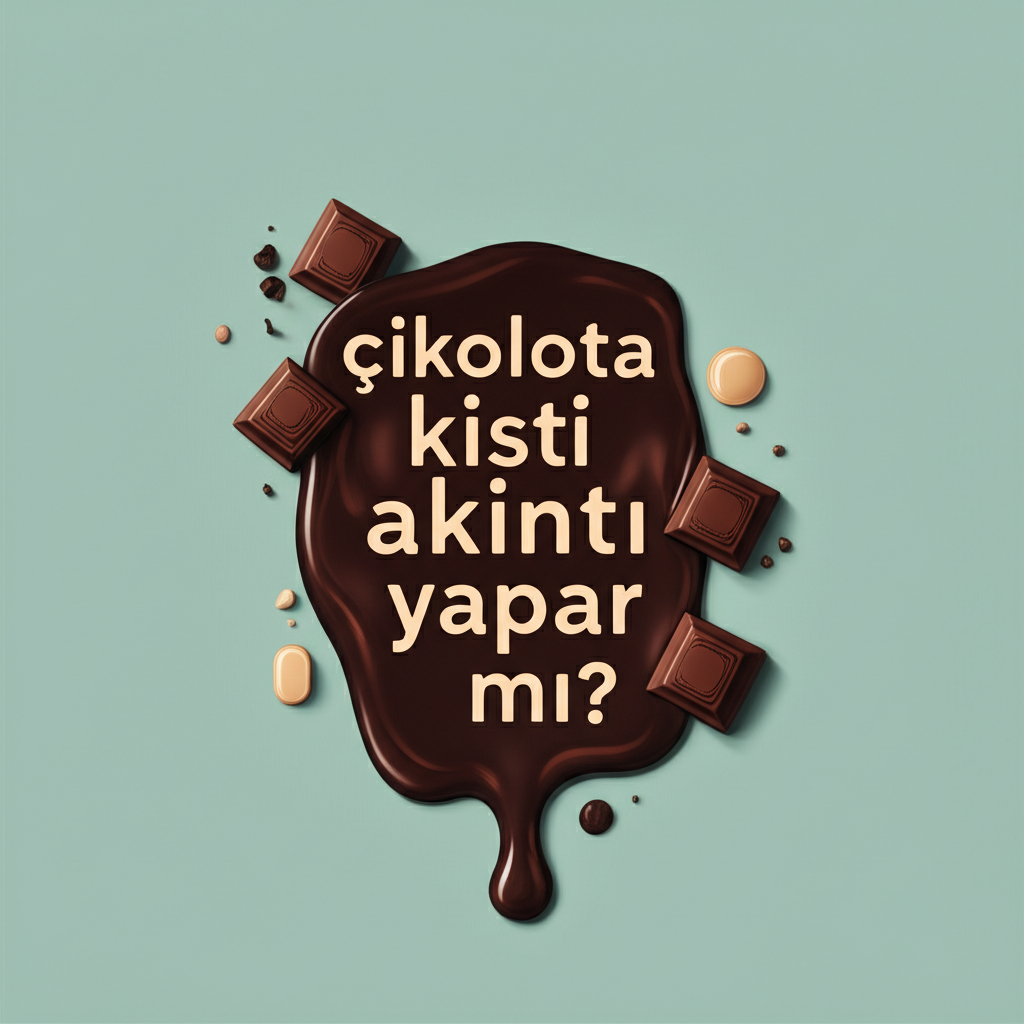 Çikolata kisti akıntı yapar mı?