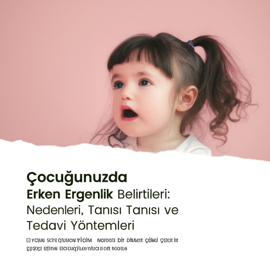 Çocuğunuzda Erken Ergenlik Belirtileri: Nedenleri, Tanısı ve Tedavi Yöntemleri