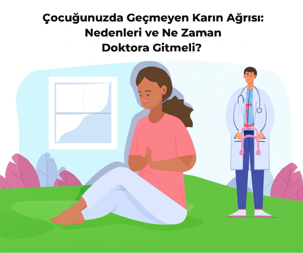 Çocuğunuzda Geçmeyen Karın Ağrısı: Nedenleri ve Ne Zaman Doktora Gitmeli?