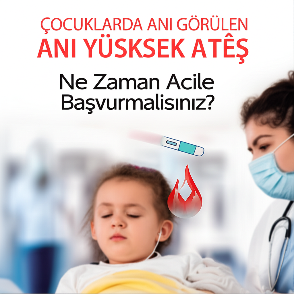 Çocuklarda Ani Görülen Yüksek Ateş: Ne Zaman Acile Başvurmalısınız?