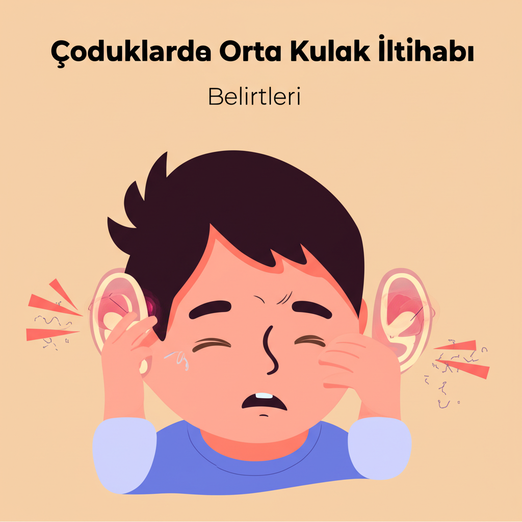 Çocuklarda Orta Kulak İltihabı Belirtileri