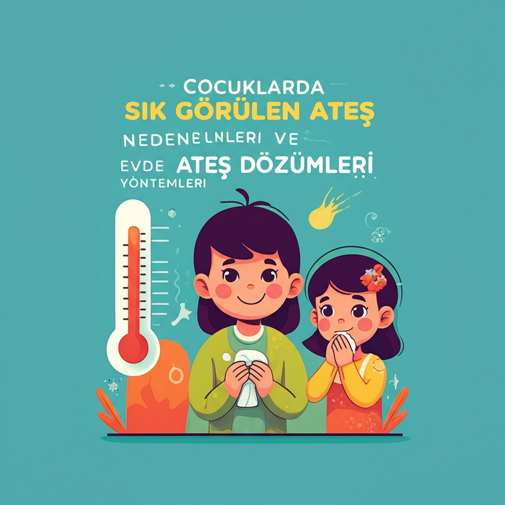 Çocuklarda Sık Görülen Ateş Nedenleri ve Evde Ateş Düşürme Yöntemleri