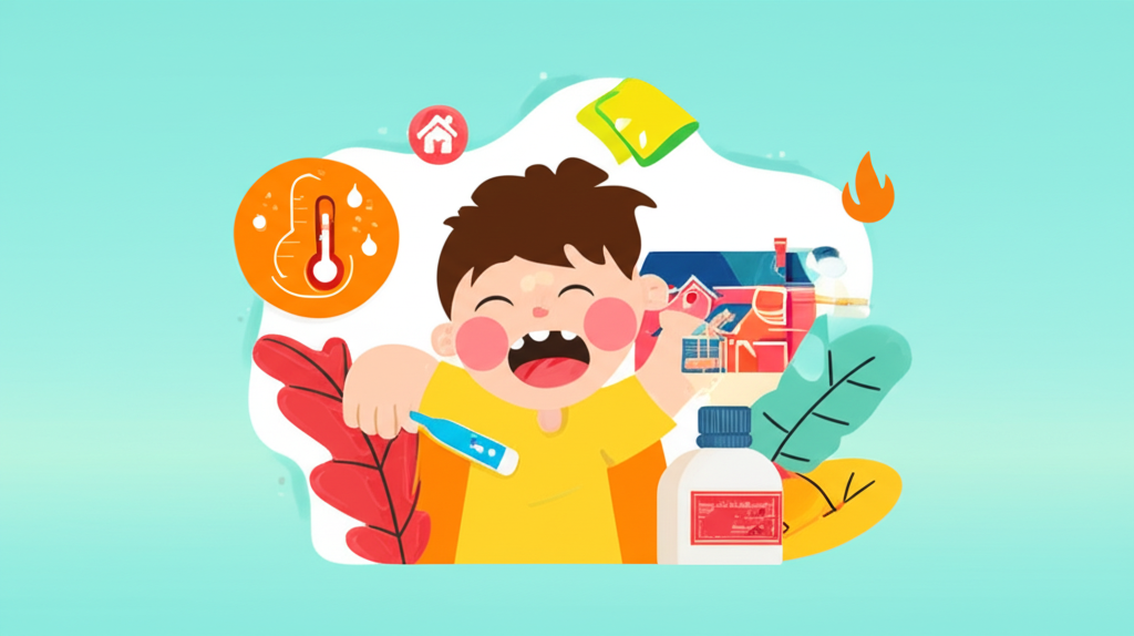 Çocuklarda Sık Görülen Ateş Nedenleri ve Evde Uygulanabilecek Yöntemler