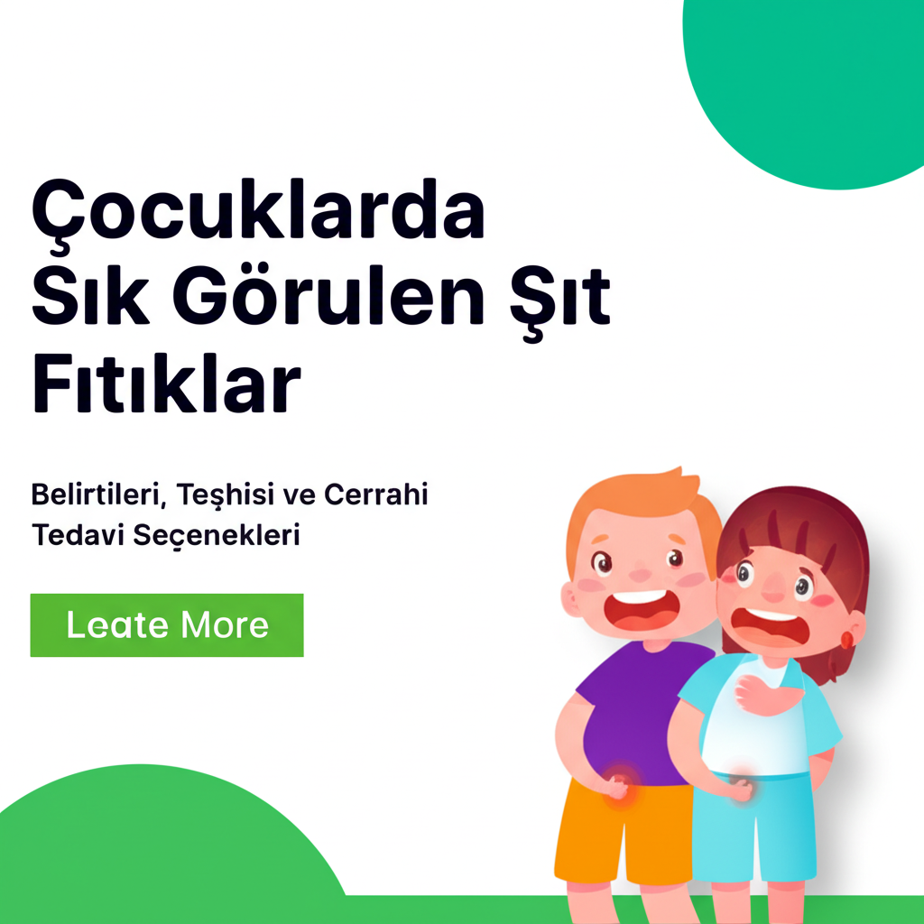 Çocuklarda Sık Görülen Fıtıklar: Belirtileri, Teşhisi ve Cerrahi Tedavi Seçenekleri