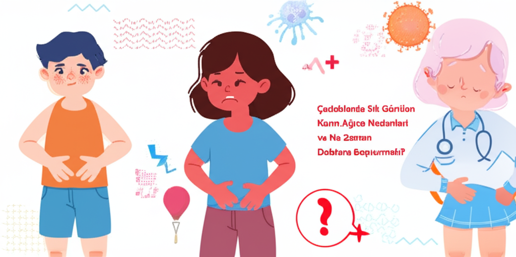 Çocuklarda Sık Görülen Karın Ağrısı Nedenleri ve Ne Zaman Doktora Başvurmalı?