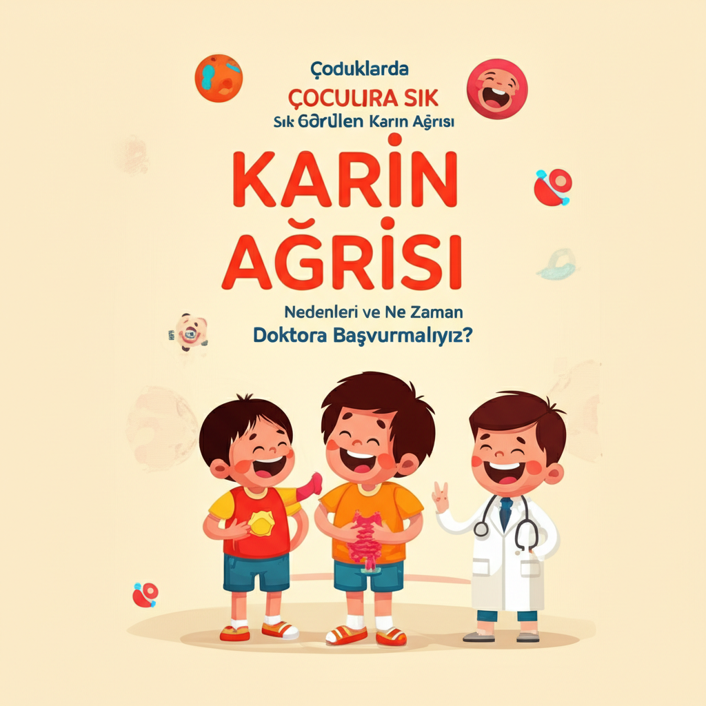 Çocuklarda Sık Görülen Karın Ağrısı Nedenleri ve Ne Zaman Doktora Başvurmalıyız?