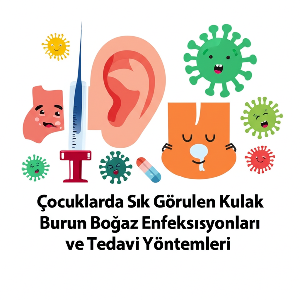 Çocuklarda Sık Görülen Kulak Burun Boğaz Enfeksiyonları ve Tedavi Yöntemleri