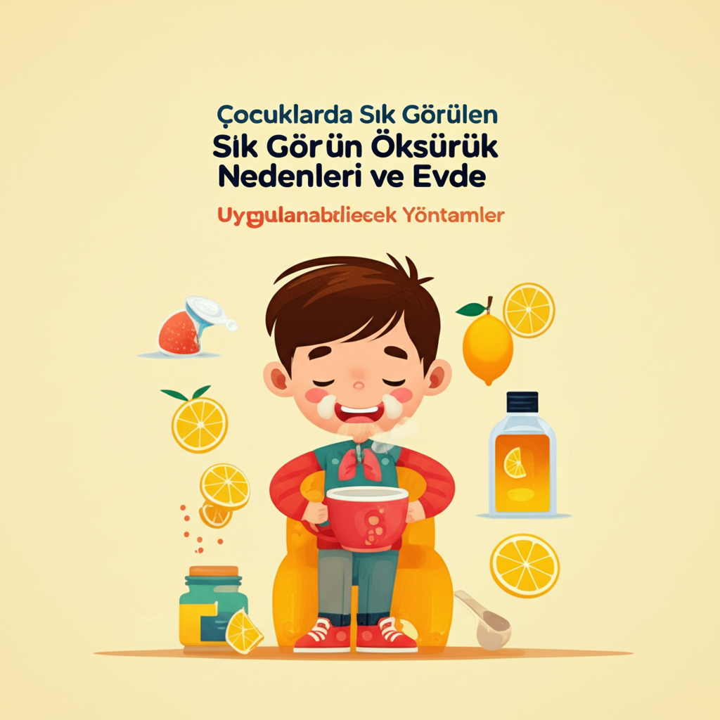 Çocuklarda Sık Görülen Öksürük Nedenleri ve Evde Uygulanabilecek Yöntemler