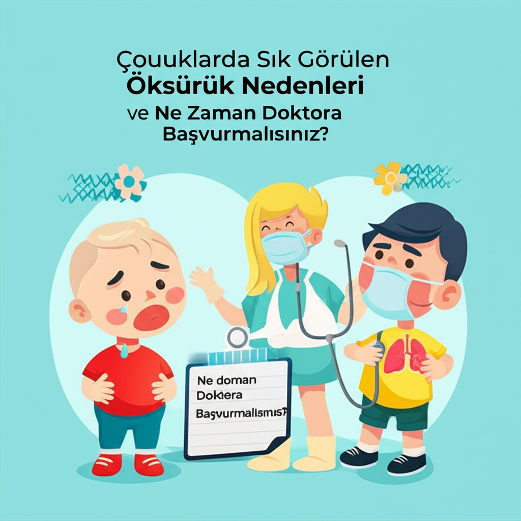 Çocuklarda Sık Görülen Öksürük Nedenleri ve Ne Zaman Doktora Başvurmalısınız?