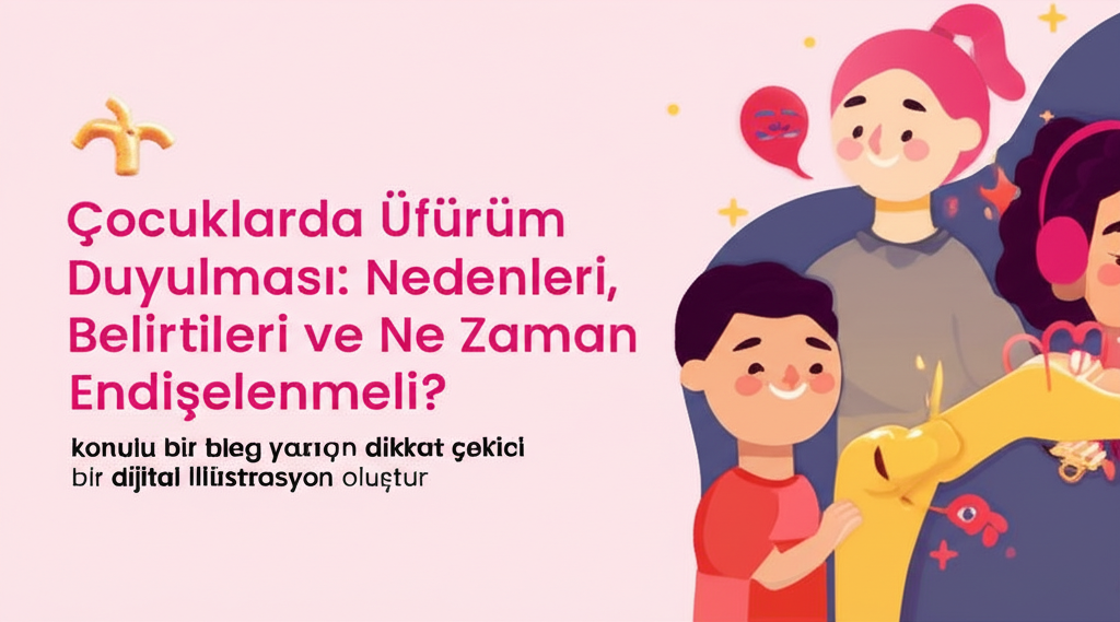 Çocuklarda Üfürüm Duyulması: Nedenleri, Belirtileri ve Ne Zaman Endişelenmeli?