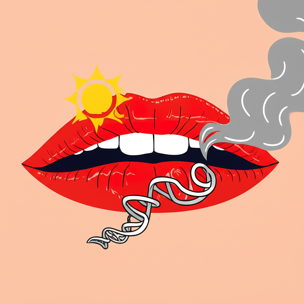 Dudak kanseri neden olur?