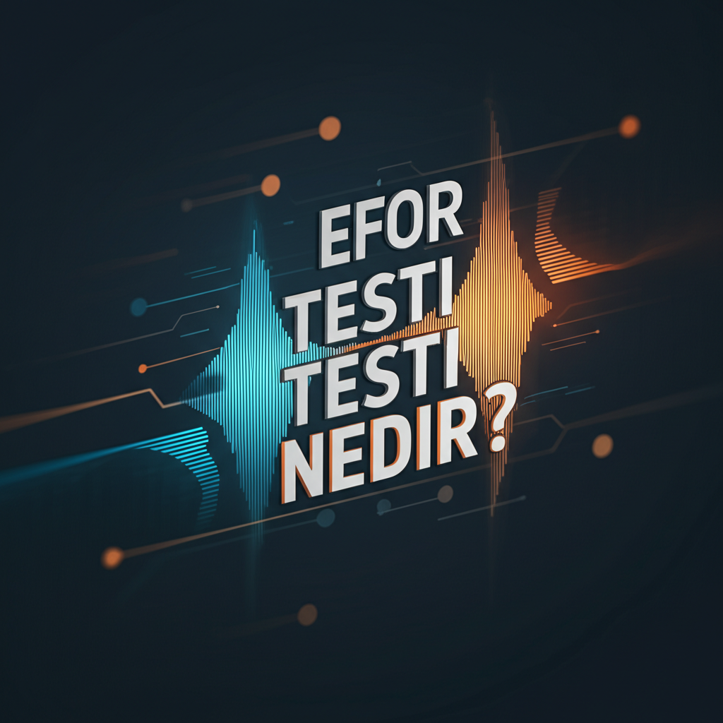 Efor Testi Nedir?