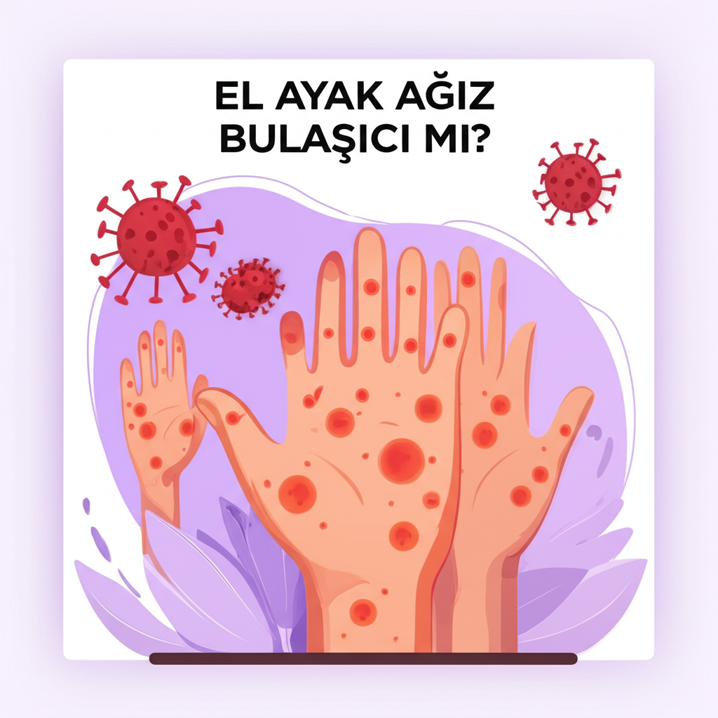 El ayak ağız hastalığı bulaşıcı mı?