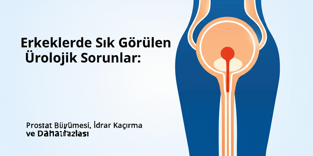 Erkeklerde Sık Görülen Ürolojik Sorunlar: Prostat Büyümesi, İdrar Kaçırma ve Daha Fazlası