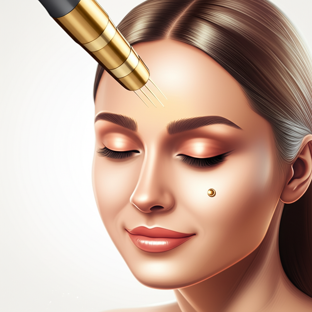 Fraksiyonel radyofrekans (altın iğne) ile kaş kaldırma işlemi nasıl yapılır?