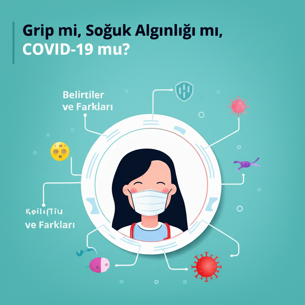 Grip mi, Soğuk Algınlığı mı, COVID-19 mu? Belirtiler ve Farkları