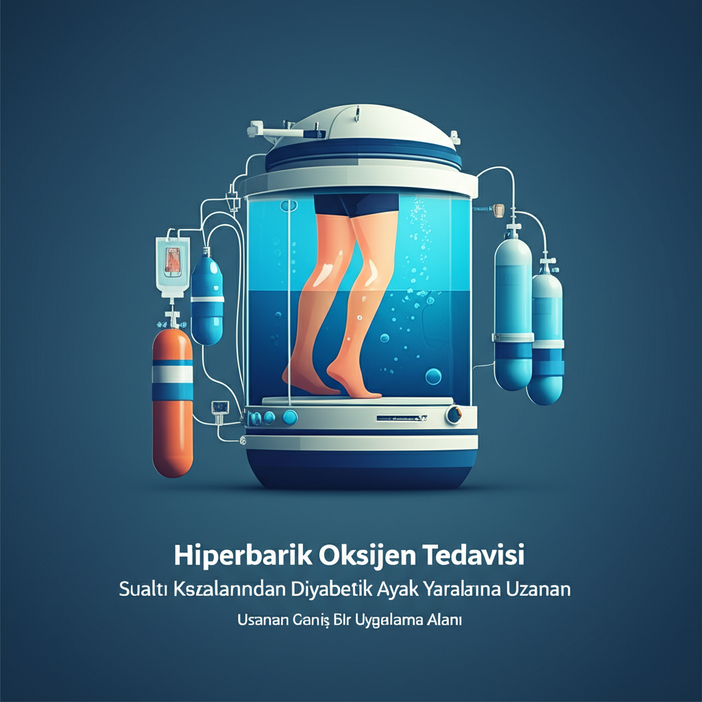 Hiperbarik Oksijen Tedavisi: Sualtı Kazalarından Diyabetik Ayak Yaralarına Uzanan Geniş Bir Uygulama Alanı