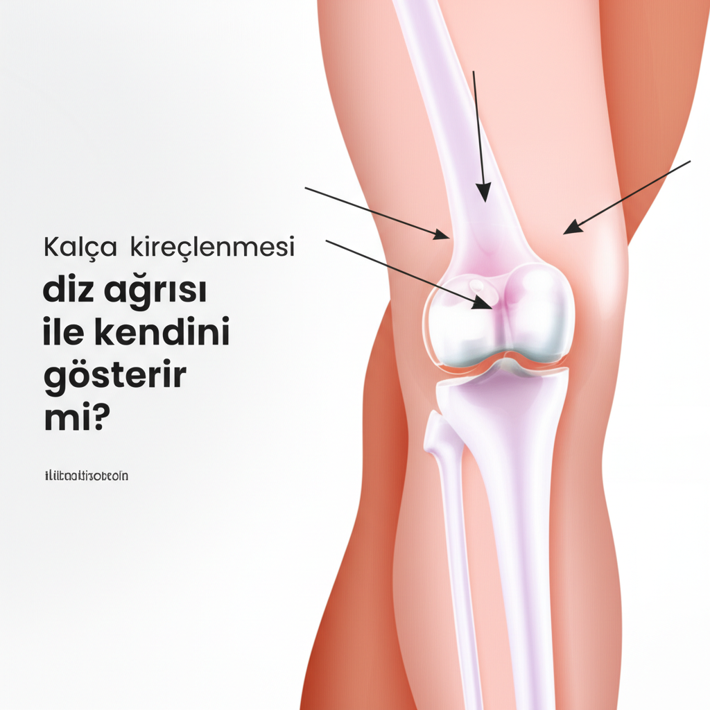 Kalça kireçlenmesi diz ağrısı ile kendini gösterir mi?