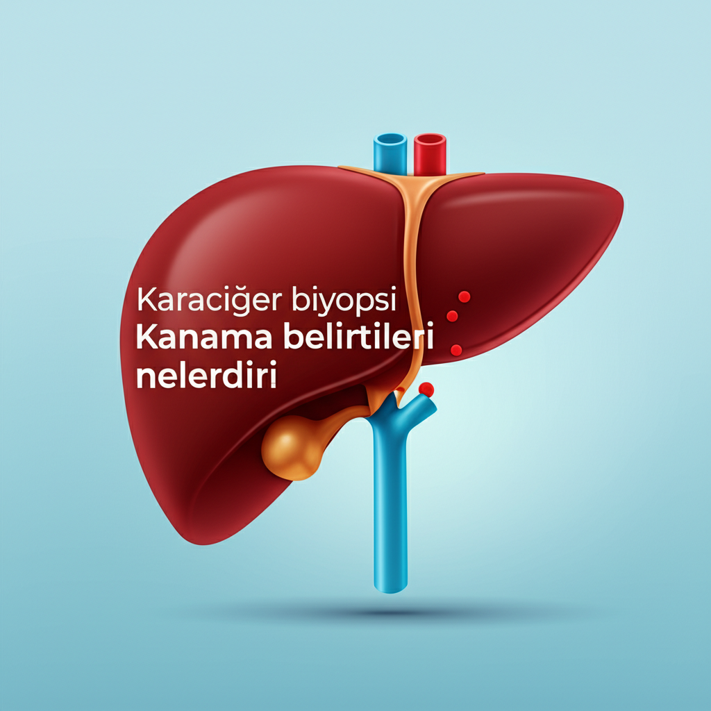 Karaciğer biyopsi sonrası kanama belirtileri nelerdir?
