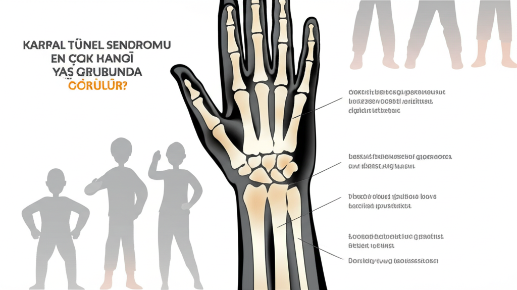 Karpal tünel sendromu en çok hangi yaş grubunda görülür?