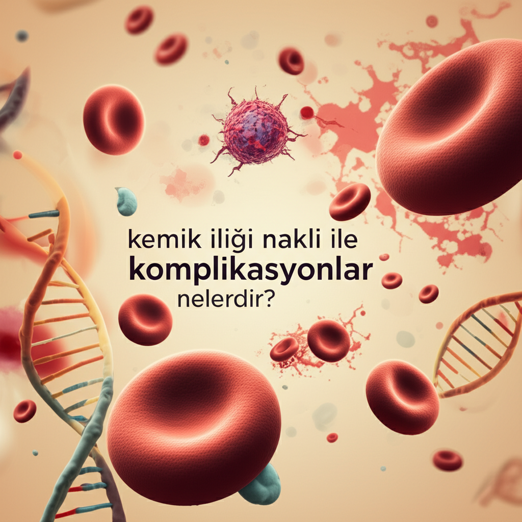 Kemik iliği nakli ile ilişkili olası komplikasyonlar nelerdir?