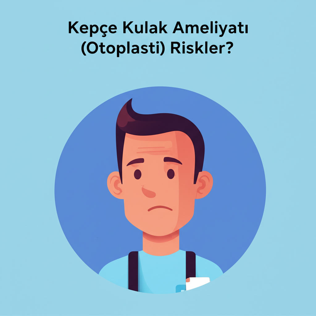 Kepçe Kulak Ameliyatı (Otoplasti) Riskleri Nelerdir?