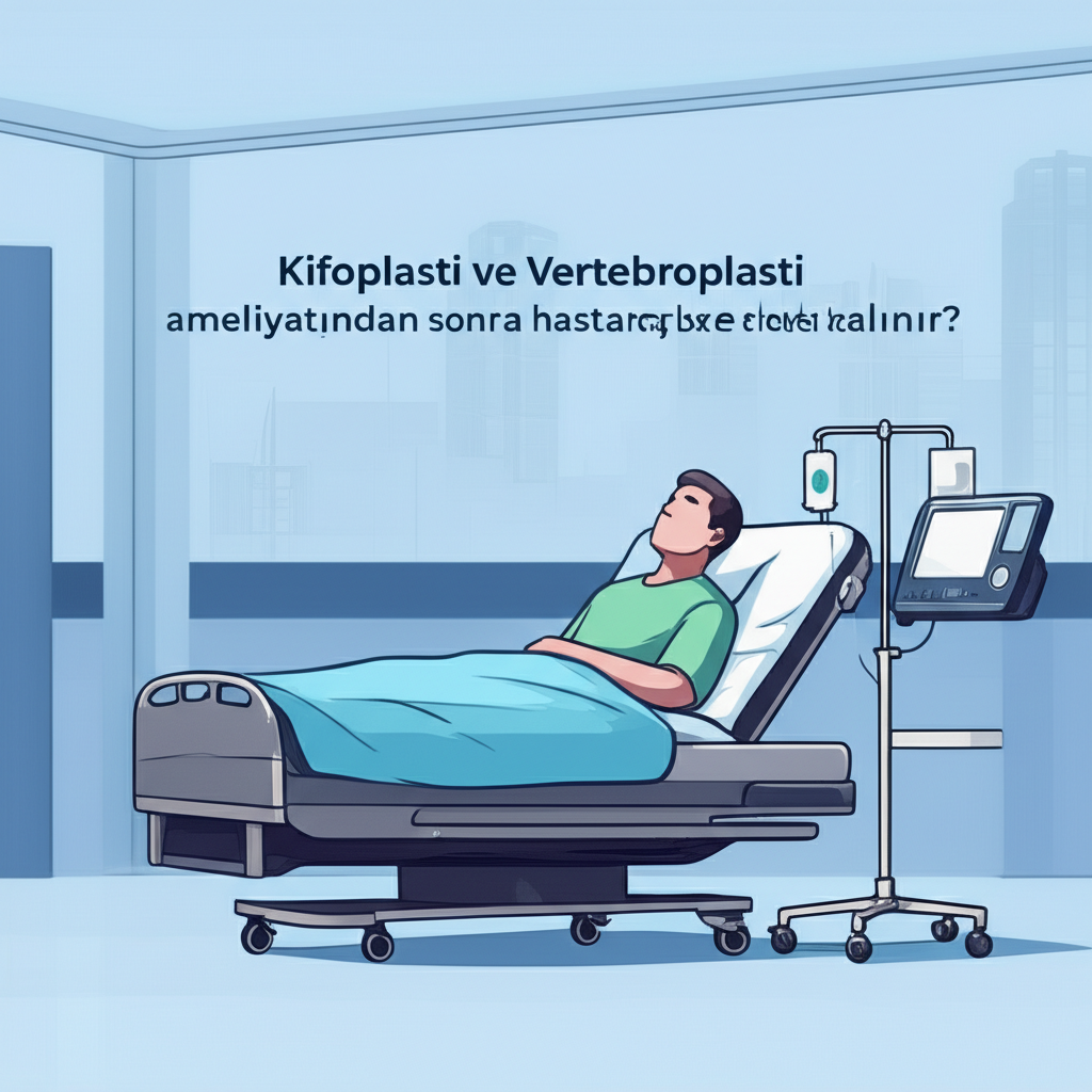Kifoplasti ve Vertebroplasti ameliyatından sonra hastanede ne kadar kalınır?