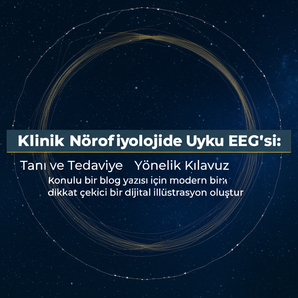 Klinik Nörofizyolojide Uyku EEG'si: Tanı ve Tedaviye Yönelik Kılavuz