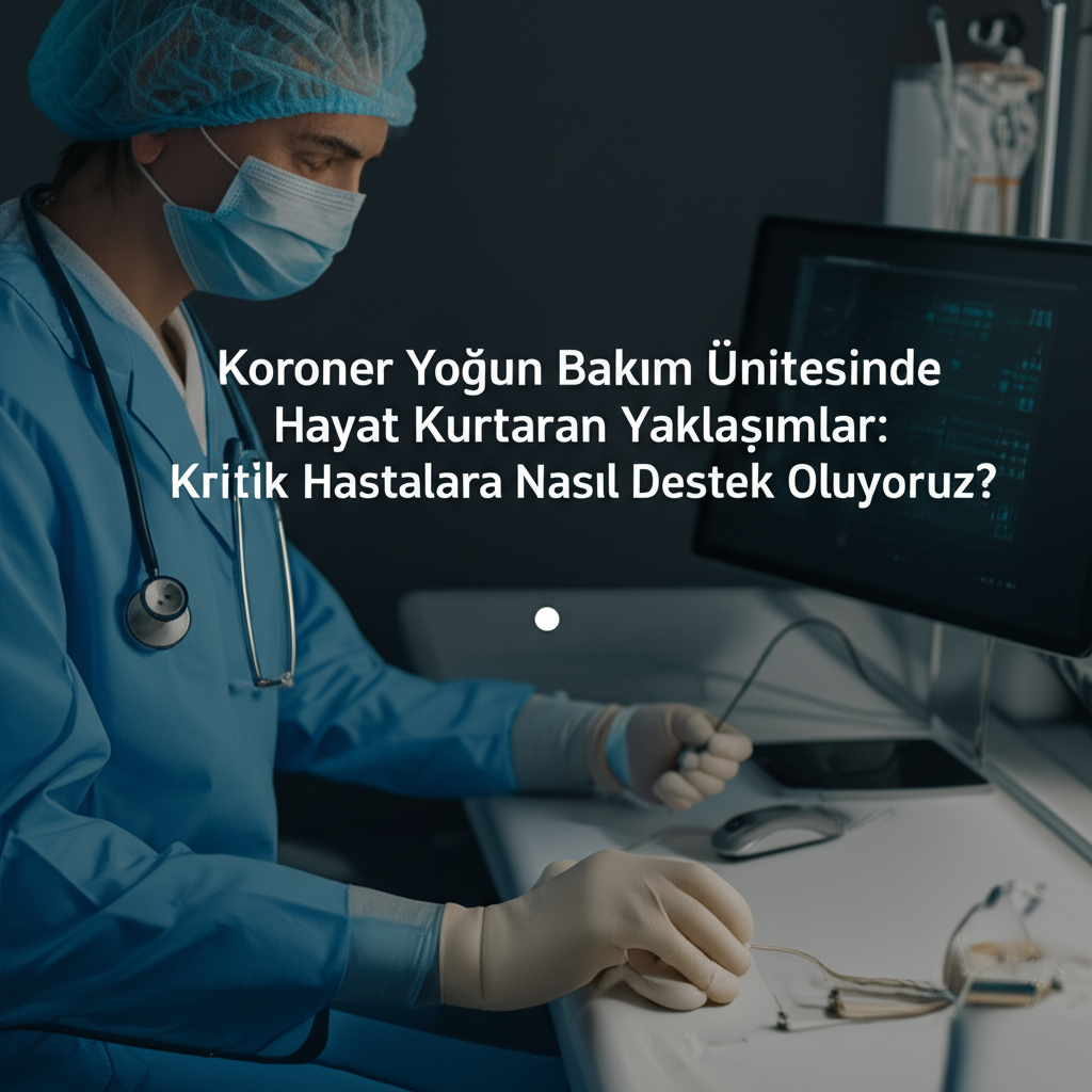 Koroner Yoğun Bakım Ünitesinde Hayat Kurtaran Yaklaşımlar: Kritik Hastalara Nasıl Destek Oluyoruz?