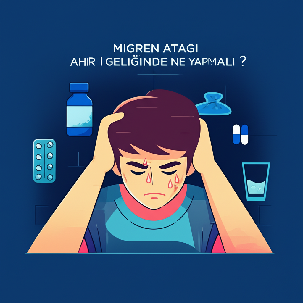 Migren Atağı Geldiğinde Ne Yapmalı? Ağrıyı Hafifletme Yolları